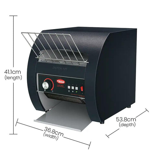 Hatco Corp Stainless Steel Conveyer Toaster 1780W, 37 X 54 X 41 cm   HorecaStore