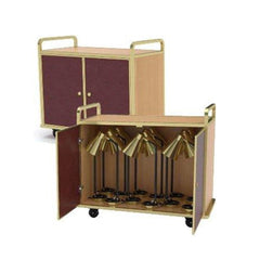 Heat Lamp Trolley Wear-proof And Scratch-Resistant Fireproofing Plate, Can Fit Up To 12 Heat Lamps. Color Champagne Gold