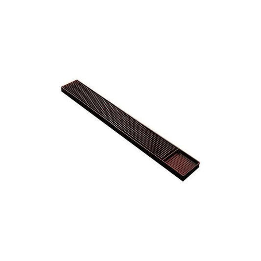 THS BAH1007 Black Silicone Bar Mat 9X60cm