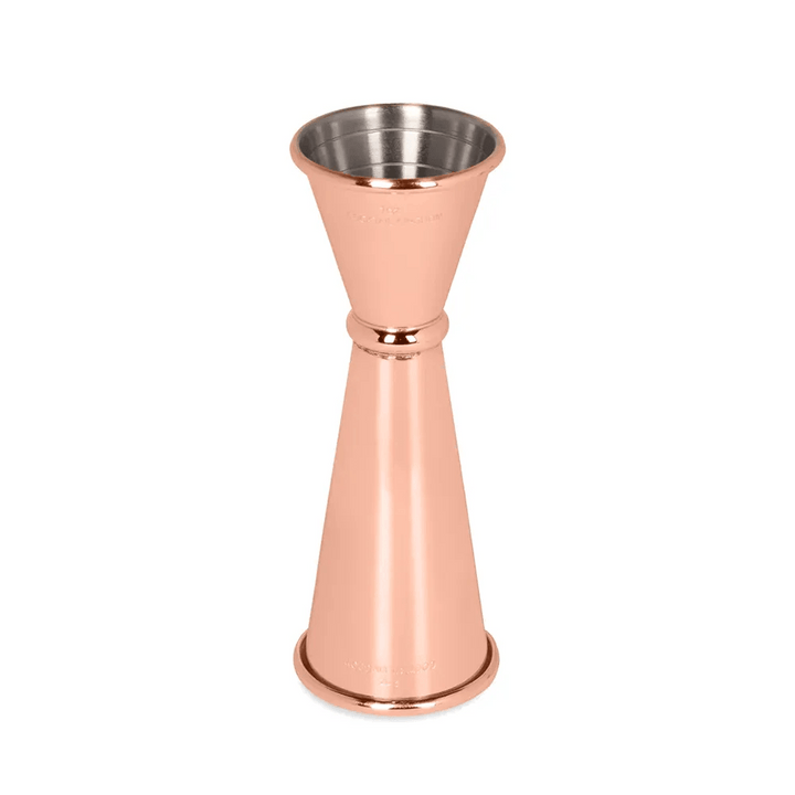 THS BAH1035 Premium Copper Plated Japanese Jigger 30/60ml - HorecaStore