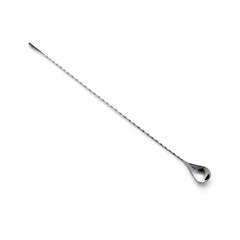 THS BAH1054 Stainless Steel Teardrop Bar Spoon 18 Inches