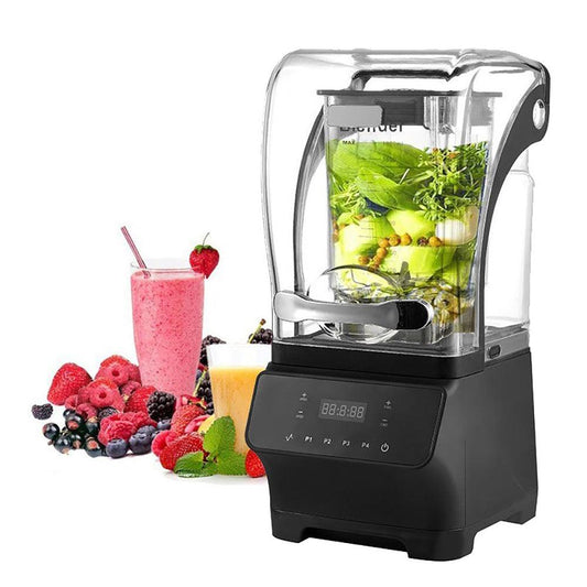 THS BAH1090 Soundproof & LED Touch Screen 2000W Blender With 1.8L Unbreakable Stirring Jar - HorecaStore