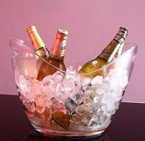 THS BAH1091 Acrylic Wine And Champagne Ice Bucket H25cm*l35cm, 8L