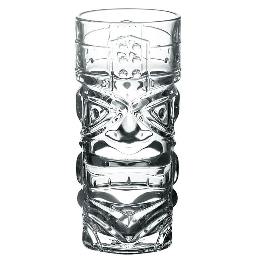 THS BAH1094 Face, Glass Tiki Mug 42cl