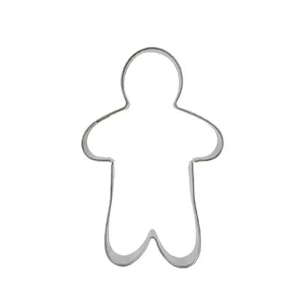 THS Stainless Steel Bread Man Cookie Cutter 5.8 X 7.8CM