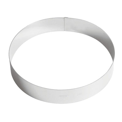 THS Stainless Steel Pudding Ring H 3.5 X Ø 14CM   HorecaStore