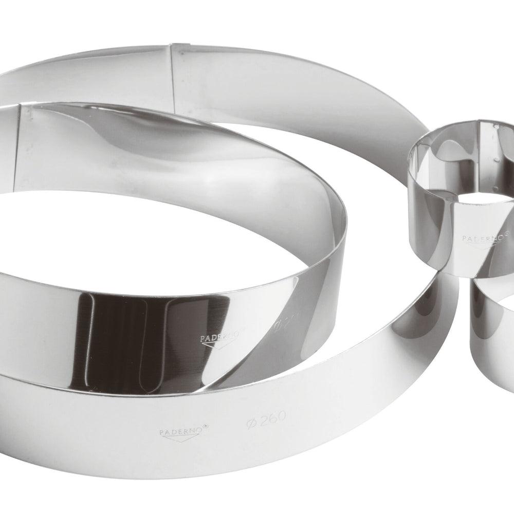 THS Stainless Steel Pudding Ring H 3.5 X Ø 14CM