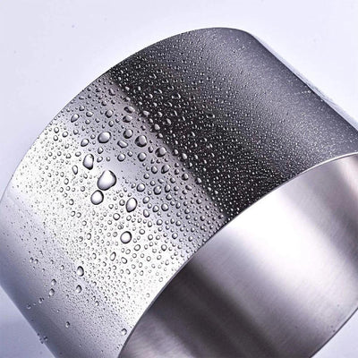 THS Stainless Steel Round Mousse Ring H 4.5 X Ø 18CM - HorecaStore