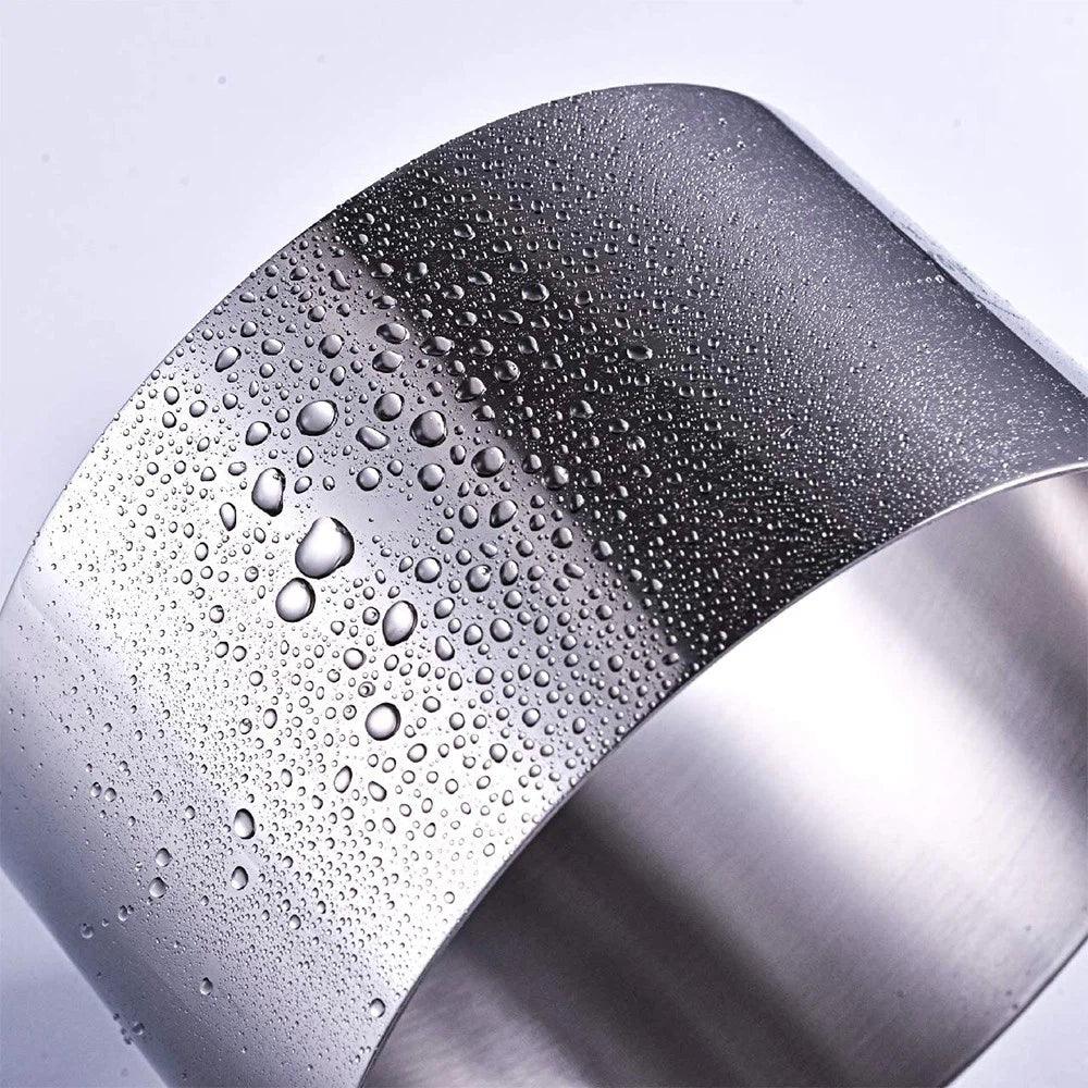 THS Stainless Steel Round Mousse Ring H 4.5 X Ø 20CM - HorecaStore