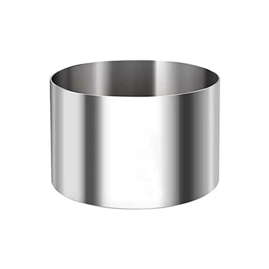 THS Stainless Steel Round Mousse Ring Ø 10.5CM, H 4.5CM