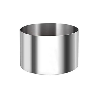 THS Stainless Steel Round Mousse Ring Ø 12.5CM, H 4.5CM