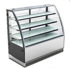 Honthink CS-1000E3 Curved Cake Showcase With 3 Shelves 600 W, 100 x 70 x 130 cm