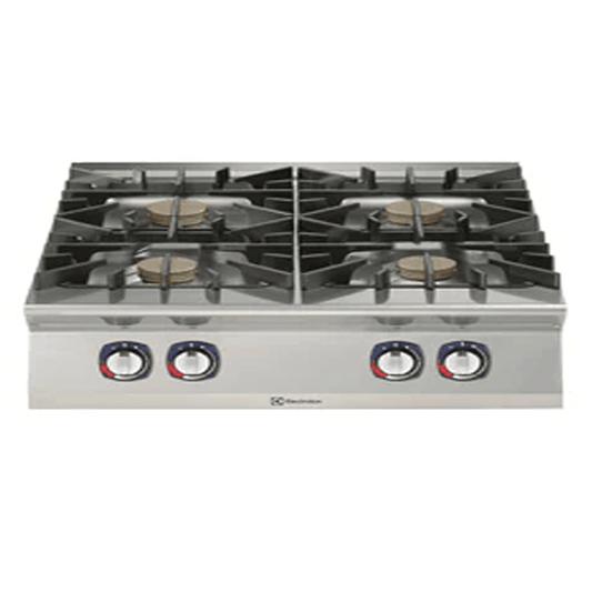 Electrolux 391003 Modular Cooking Range Gas Boiling Top 4 Burners 40 kW - HorecaStore