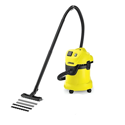 Karcher WD 3 Multipurpose Wet & Dry Metal Body Vacuum Cleaner 1000W, 17L, Yellow/Black