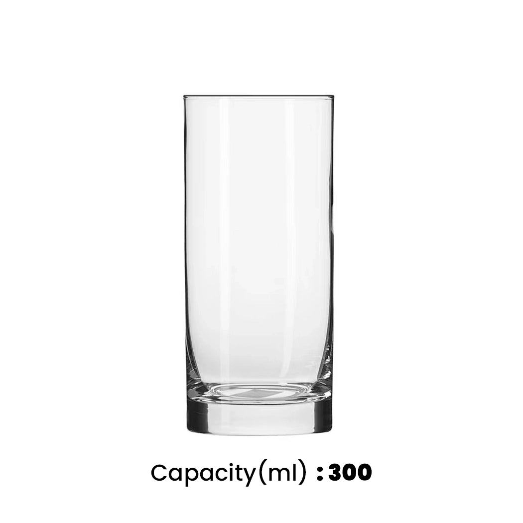 krosno balance long drink glass 300 ml set of 6