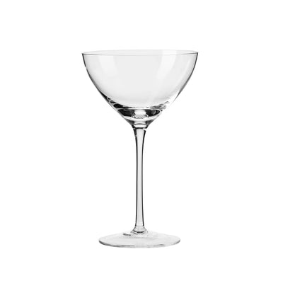 krosno harmony martini glass 245 ml set of 6