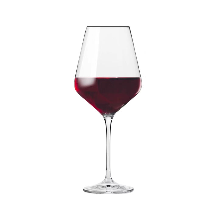 krosno pure red wine glass 350 ml set of 6