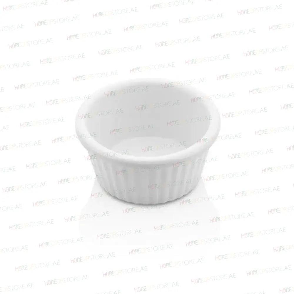 Kulsan 13030.PW Melamine Ramekin, Commercial Grade Break Resistant 1oz, Color White - HorecaStore