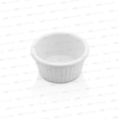 Kulsan 13030.PW Melamine Ramekin, Commercial Grade Break Resistant 1oz, Color White