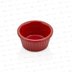 Kulsan 13030.R Melamine Ramekin, Commercial Grade Break Resistant 1oz, Color Red