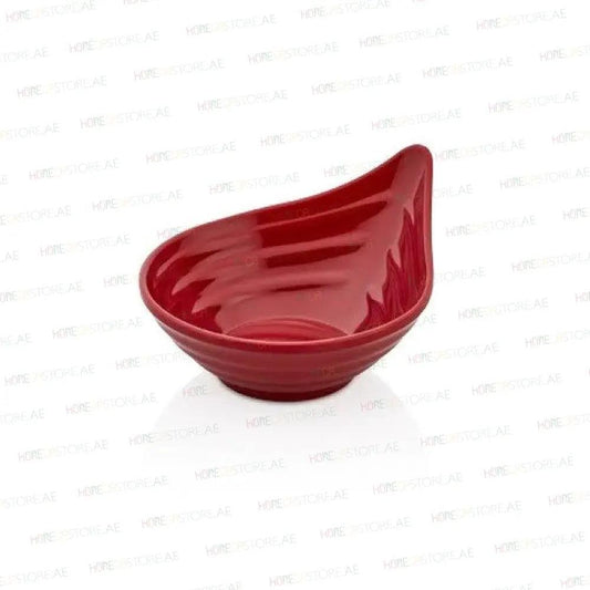 Kulsan 13115.R Melamine Gravy Boat Finger Food Drop, Ø 9.5 x 11cm, Color Red - HorecaStore