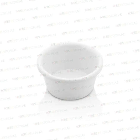 Kulsan 13130.PW Melamine Ramekin, Commercial Grade Break Resistant 1oz, Color White - HorecaStore