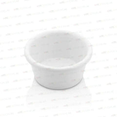 Kulsan 13160.PW Melamine Ramekin, Commercial Grade Break Resistant 2oz, Color White