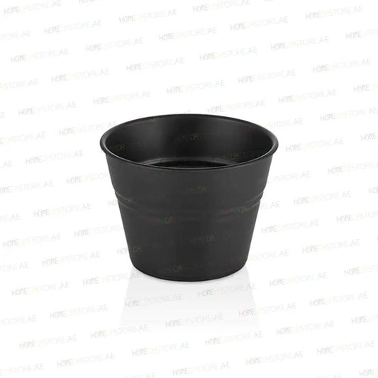 Kulsan 48011.BL Melamine Round Bucket, Ø 11 cm, Black - HorecaStore