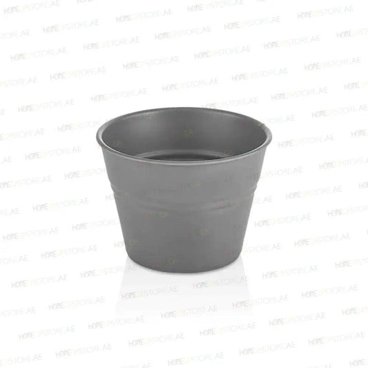 Kulsan 48011.G Melamine Round Bucket, Ø 11 cm, Grey - HorecaStore