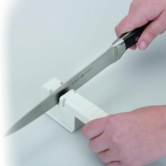 Lacor 39065 Knife Sharpener 10 cm - HorecaStore
