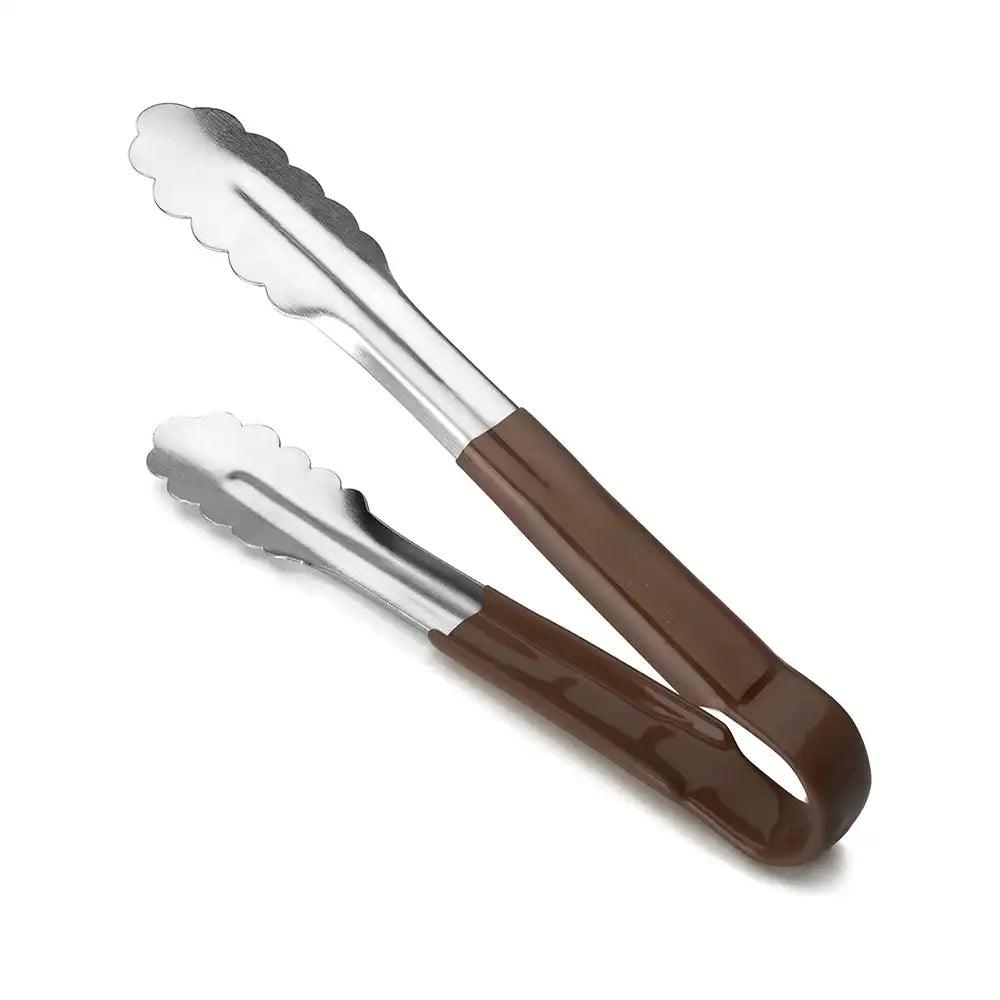 Lacor 63065 Stainless Steel Scallop Tong, 24 cm, Brown - HorecaStore