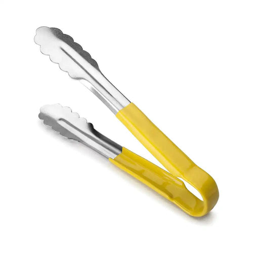 Lacor 63073 Stainless Steel Scallop Tong, 30 cm, Yellow