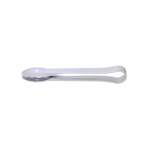 Lacor 63608 ABS Plastic Multipurpose Tong, 22.5 cm, White