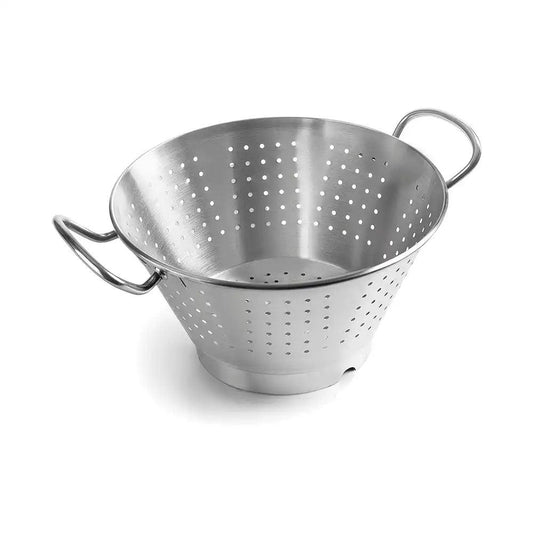 Lacor Spain 50829 18/10 Stainless Steel Conical Colander With Stand 28 x 17 cm - HorecaStore