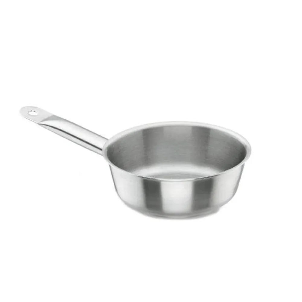 Lacor Spain 51220 Stainless Steel Eco Chef Conical Saute Pan 20 cm, 1.60 liters Induction