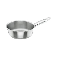 Lacor Spain 57625 Stainless Steel Eco Chef Saute Pan 24 cm, 2.70 Liters Induction