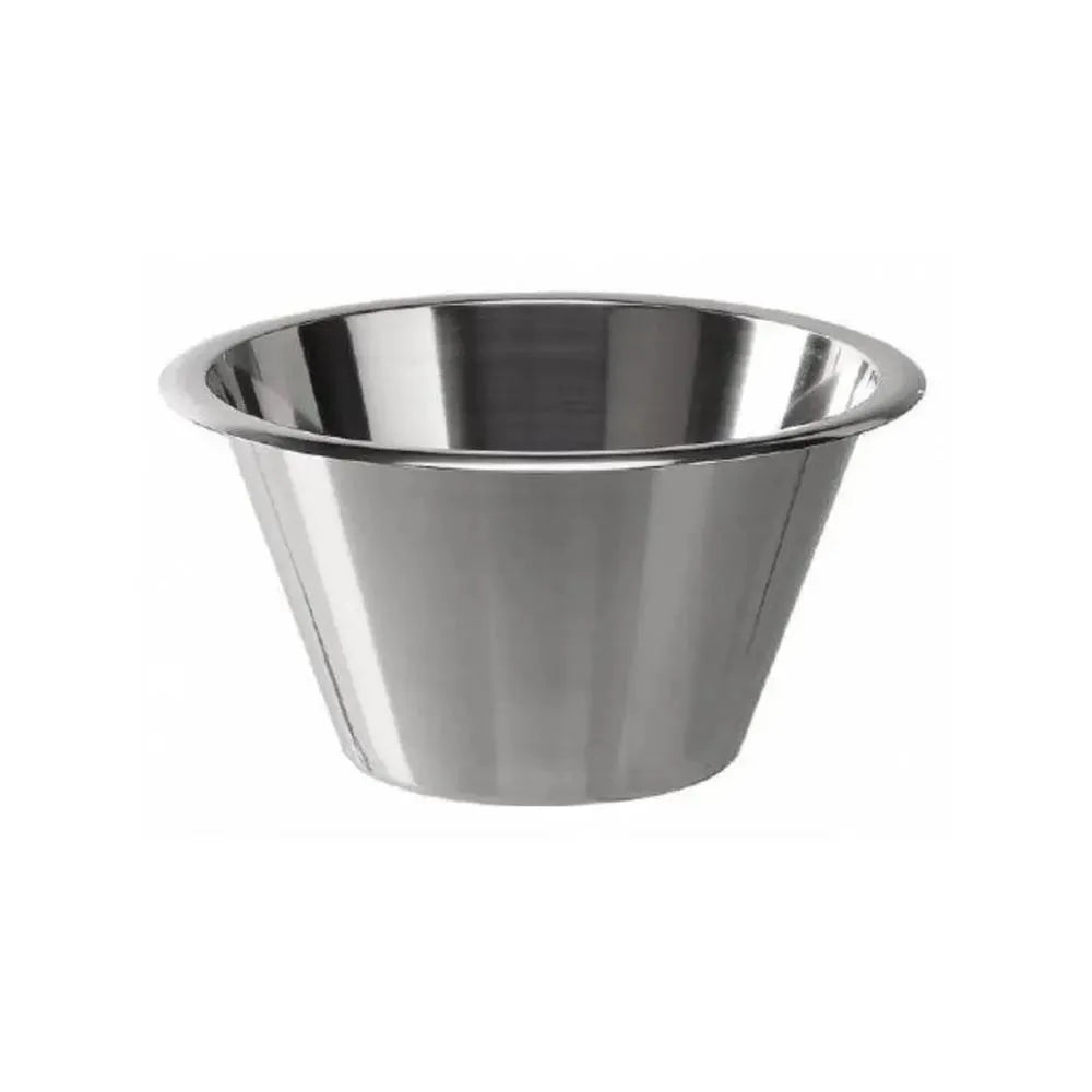 Lacor Spain 60013 Stainless Steel Flat Bottom Mixing Bowl 13 cm, 0.55 Liters