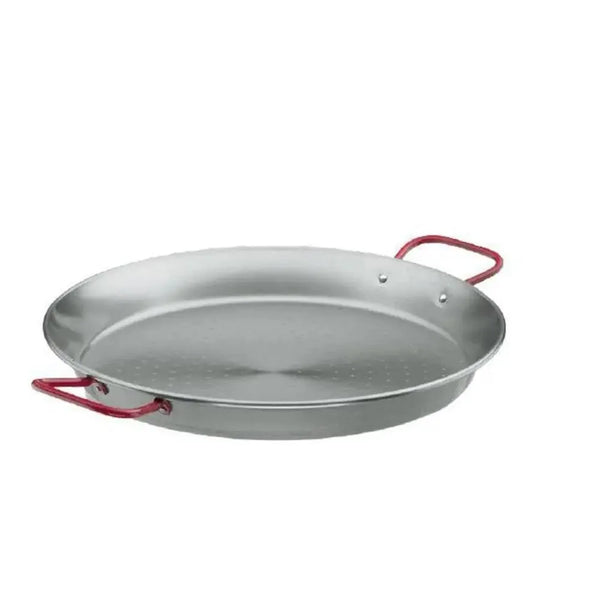 Lacor Spain 63643 Carbon Steel Round Paella Pan 42 cm