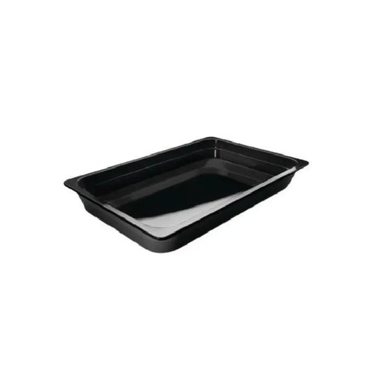 Lacor Spain 66110J Melamine Food Pan 1/1 10 cm Deep, Black