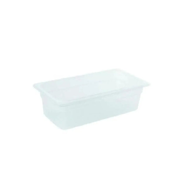 Lacor Spain 66410H Polypropylene Food Pan 1/4 10 cm Deep, White