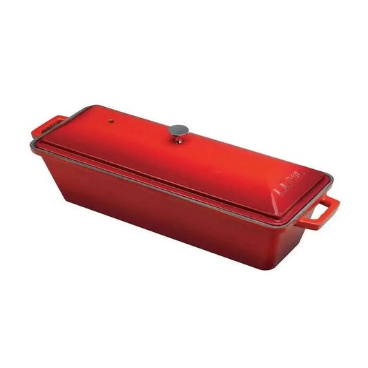 Lava LV P EK 826 Cast Iron Terrine With Lid Red 8.5X26.5 cm