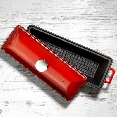 Lava LV P EK 826 Cast Iron Terrine With Lid Red 8.5X26.5 cm