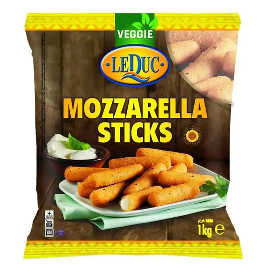 leduc Mozzarella Sticks Breaded packing - 6x1 kg