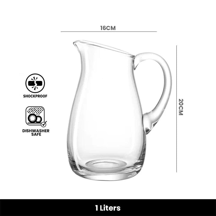 Leonardo Giardino Jug 1 Liters, Pack of 2 - HorecaStore