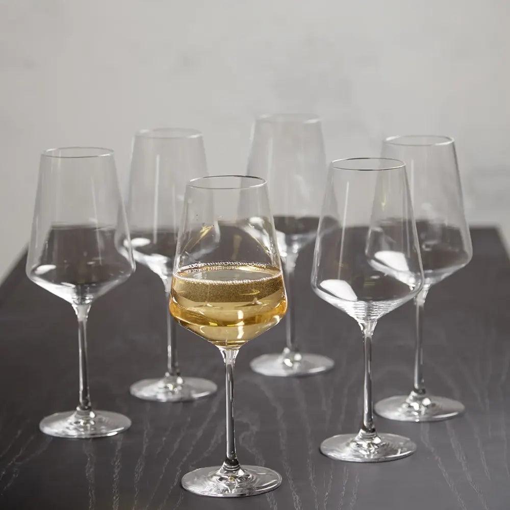 Leonardo Puccini White Wine Glass, 40 cl, Pack of 6