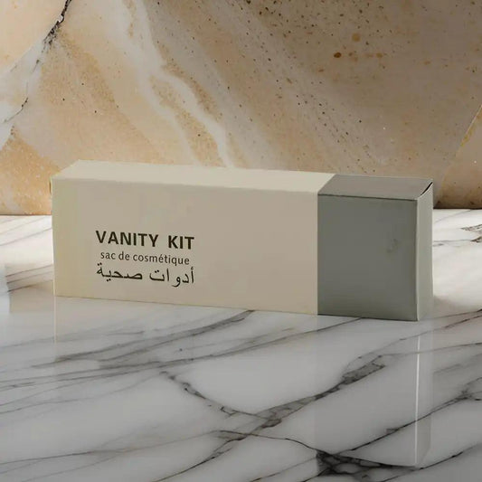 Vanity Kit, 2 Cotton Pads, 3 Cotton Swabs   HorecaStore