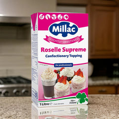 Millac Roselle Supreme UHT Non Dairy Whipping Cream 12 x 1L