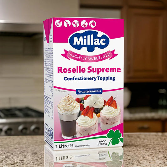 millac roselle supreme uht non dairy whipping cream 12 x 1l
