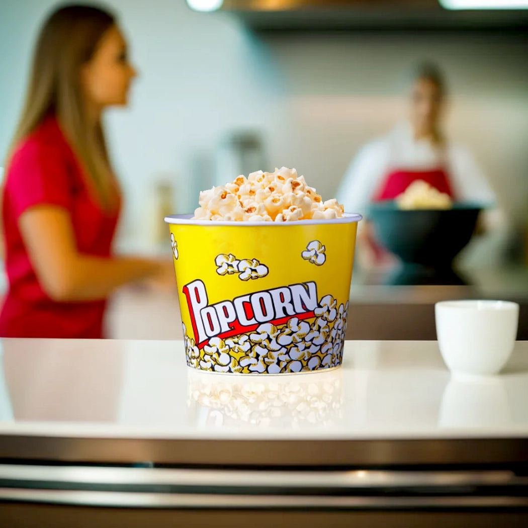 Hotpack Round Popcorn Round Paper Tub, 710 ml, 1000 PCs