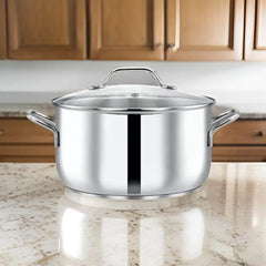 Pradeep Cookpot With Glass Lid, 4.3 Liter